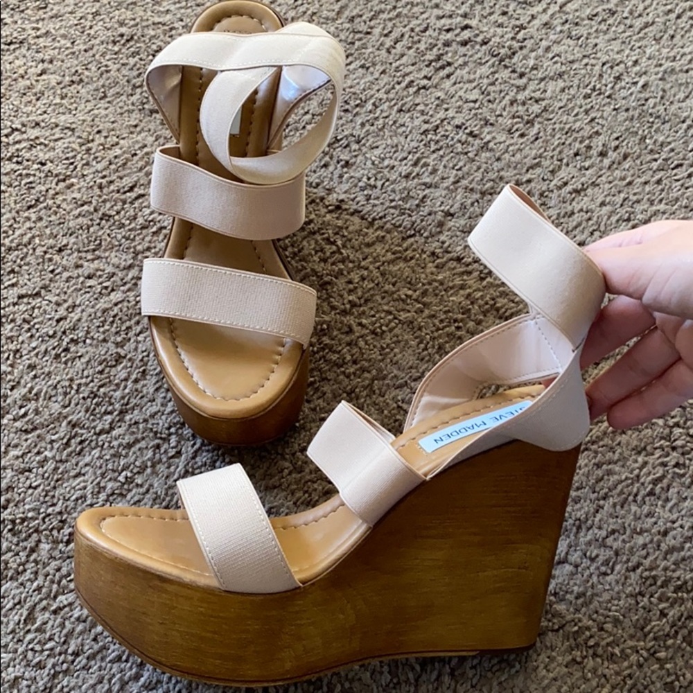 Tan wedges